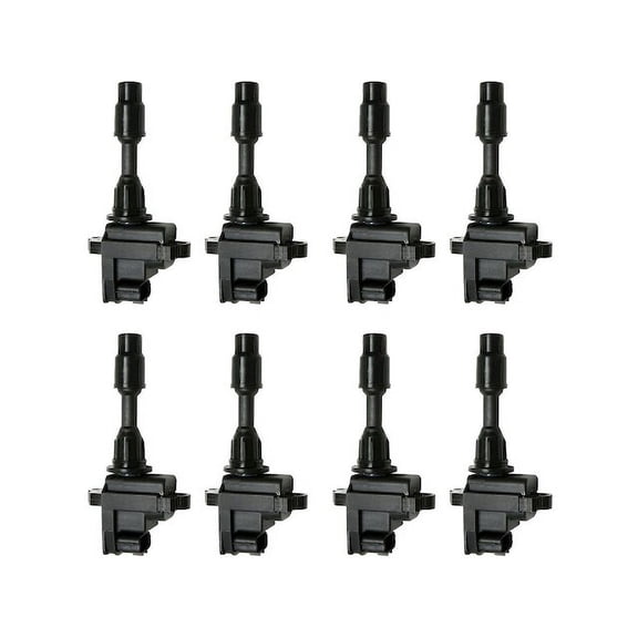 Ignition Coil Kit - 8-Piece - Compatible with 1997 - 2001 INFINITI Q45 1998 1999 2000