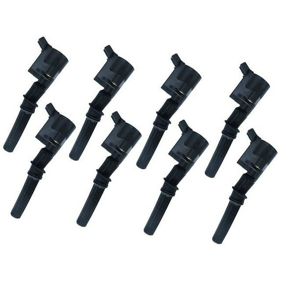 Ignition Coil Kit - Compatible with 2003 - 2014 Ford E-250 2004 2005 2006 2007 2008 2009 2010 2011 2012 2013