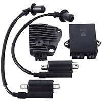Ignition Coil Kit Replacement for Virago 250 XV250 1995-2007, Stable Spark Output, Verify Fit