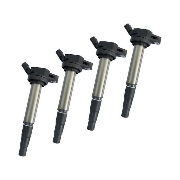 Ignition Coil Kit - Set of 4 - Compatible with 2010 - 2015 Toyota Prius 1.8L 4-Cylinder 2011 2012 2013 2014