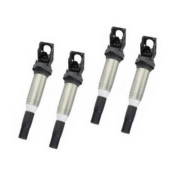 Ignition Coil Kit - Set of 4 - Compatible with 2012 - 2016 BMW 528i xDrive 2013 2014 2015