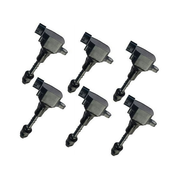 Ignition Coil Kit - Set of 6 - Compatible with 2002 - 2004 Infiniti I35 3.5L V6 VQ35DE 2003