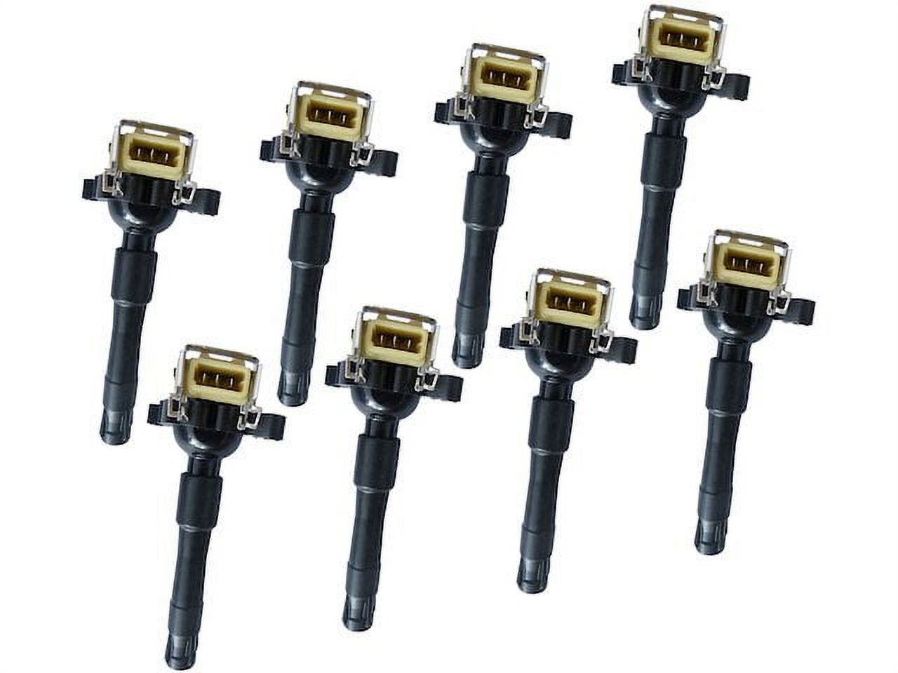 Ignition Coil Kit (Set of 8) Compatible with 2003 2005 Land Rover