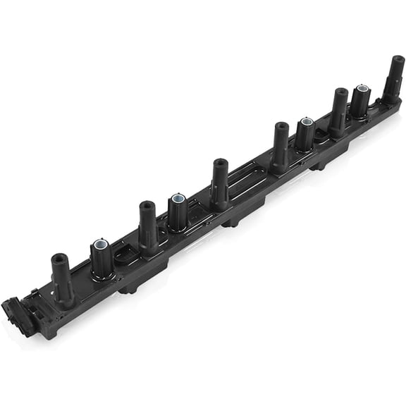Ignition Coil Pack 4.0 Compatible with Jeep 2000 2001 Cherokee, 2001-2004 Grand Cherokee, 2000 2001 2002 2003 2004 2005 2006 TJ Wrangler 4.0L L6 Replacement For 56041476AB 56041476AA C1263 UF296