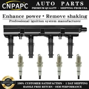 Ignition Coil Pack Compatible with 1.4L Turbo Chevy Cruze Sonic Trax Volt Cadillac ELR Buick Encore 2011 2012 2013 2014 2015 2016 2017 2018 2019 2020, Replace D521C UF669 55577898 55579072 25198623