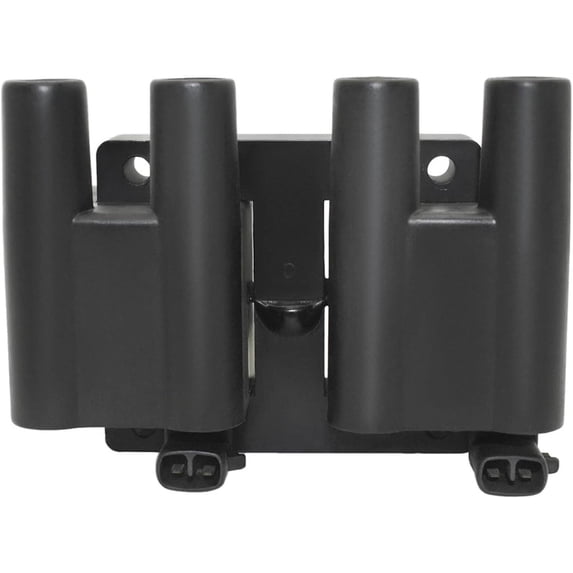 Ignition Coil Pack Compatible with Dodge Eagle Hyundai Mitsubishi Plymouth Elantra 2.0 1989-1995 Replaces 27301-33010 27301-33020 UF114 OEM Fit C114