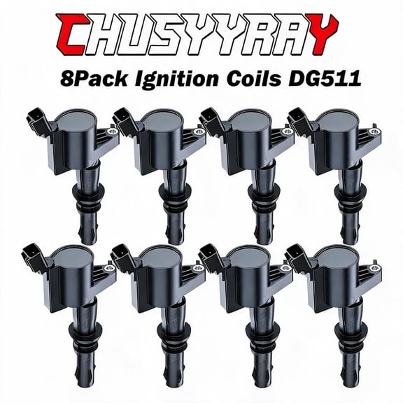 Ignition Coil Pack for Ford Expedition 2005-2008 V8 5.4L Durable Plug-In Upgrade Kit