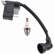 Ignition Coil Replacement for 530035505, BPV200, BV1650, BV1650LE, BV1850LE, BVM210, PBV200LE, PP025, PP125, PP125E, Engine, Stable Spark Output, Easy Installation