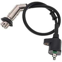 Ignition Coil Replacement for 50cc 70cc 90cc 110cc 125cc 150cc Motorcycle Scooter ATV Beach Bike, Stable Spark Output, Verify Fit