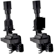 Ignition Coil Replacement for ZL01, 18, 100, 100A, 2X, KN, KQ, 1.6L, 323, BJ, ZMD, Engine, Stable Spark Output, Easy Installation