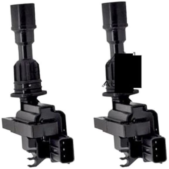 Ignition Coil Replacement for ZL01, 18, 100, 100A, 2X, KN, KQ, 1.6L, 323, BJ, ZMD, Engine, Stable Spark Output, Easy Installation