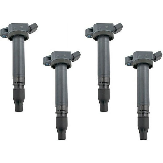 Ignition Coil Set 4 Piece - Compatible with 2012 - 2015 Scion iQ 1.3L 4-Cylinder 2013 2014