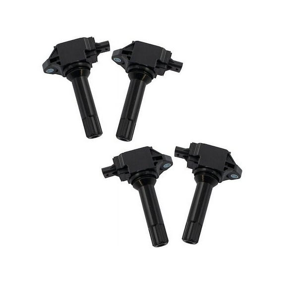 Ignition Coil Set 4 Piece - Compatible with 2013 - 2014 Subaru Impreza 2.0L H4