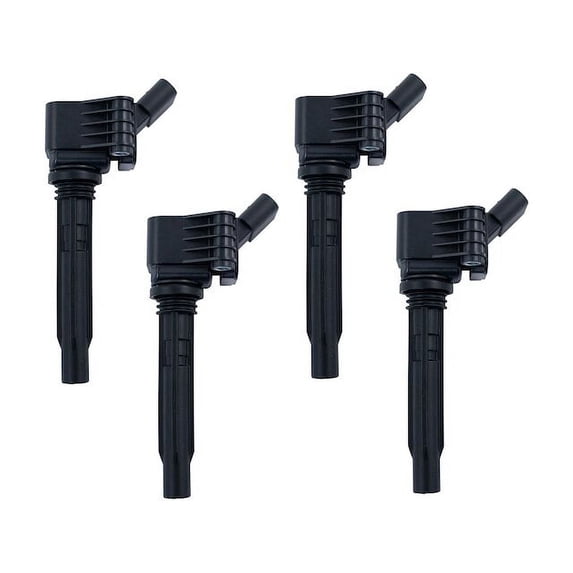 Ignition Coil Set 4 Piece - Compatible with 2015 - 2019 Volkswagen Golf SportWagen 2016 2017 2018