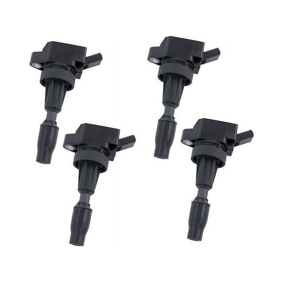 Ignition Coil Set 4 Piece - Compatible with 2016 - 2018 Kia Forte5 1.6L 4-Cylinder 2017