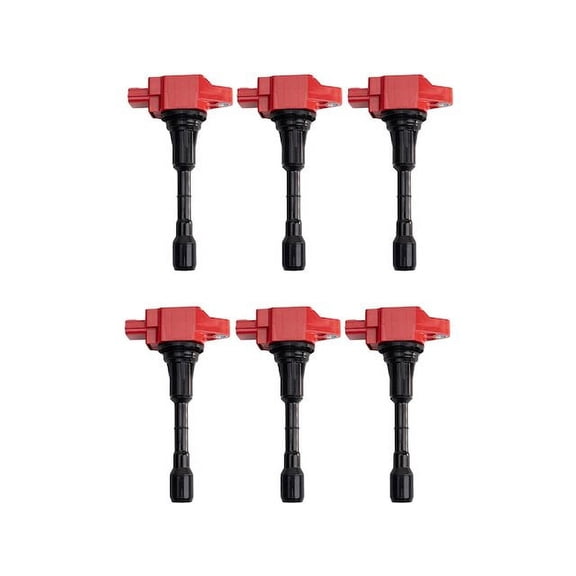 Ignition Coil Set 6 Piece - Compatible with 2009 - 2014, 2016 - 2021 Nissan Maxima 2010 2011 2012 2013 2017 2018 2019 2020