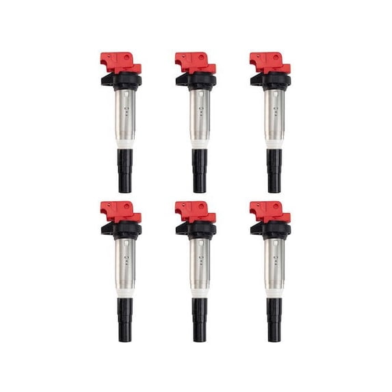 Ignition Coil Set 6 Piece - Compatible with 2011 - 2015 BMW 740Li 2012 2013 2014