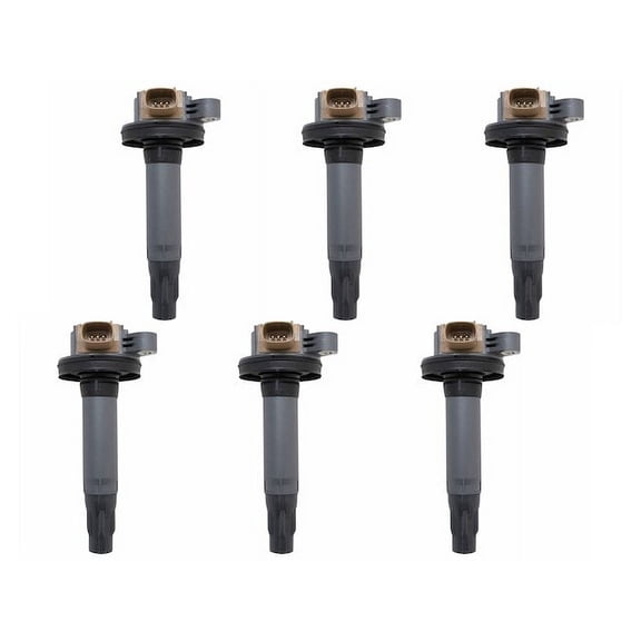 Ignition Coil Set 6 Piece - Compatible with 2015 - 2023 Ford Transit-150 2016 2017 2018 2019 2020 2021 2022