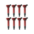 thumbnail image 1 of Ignition Coil Set 8 Piece - Compatible with 2001 - 2009 Toyota Sequoia 4.7L V8 2002 2003 2004 2005 2006 2007 2008, 1 of 2