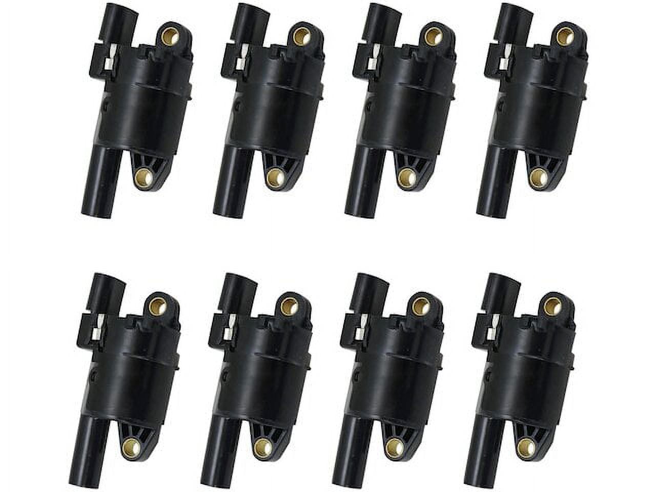 Set of 8 Round Ignition Coil Pack UF414 Compatible