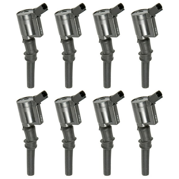 Ignition Coil Set For Ford F150 F-150 Expedition Explorer Mustang GT Crown Victoria Lincoln Mercury 4.6L 5.4L SOHC V8 - BuyAutoParts