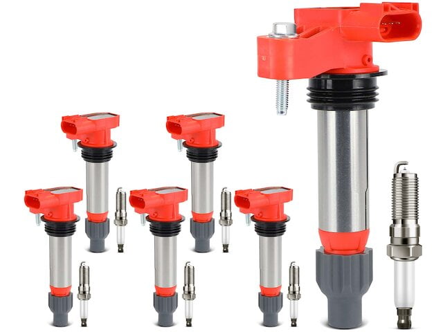 Ignition Coil Set with Spark Plugs 12 - Compatible with 2010 - 2023 Buick Enclave 3.6L V6 - Autopart Premium