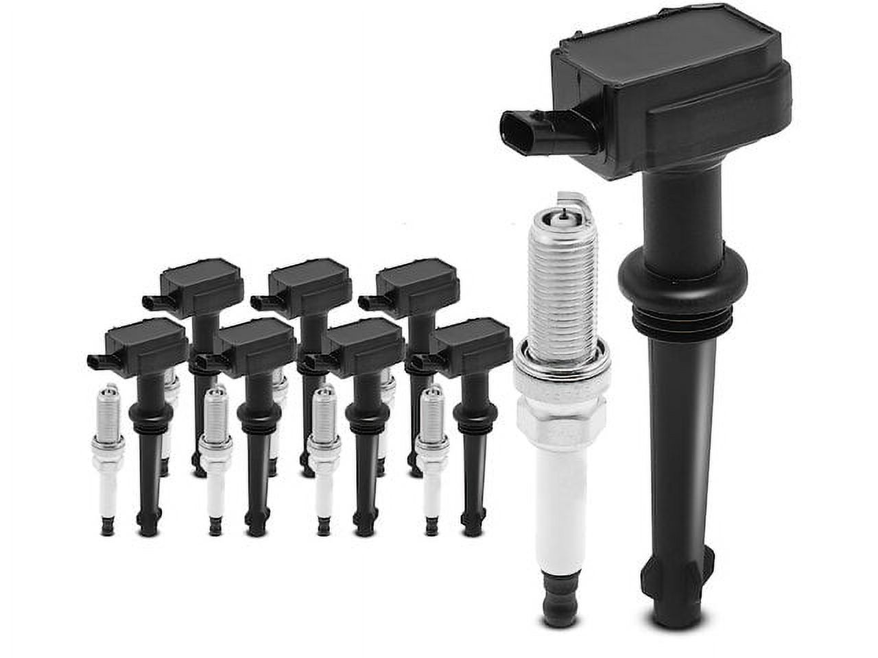 Ignition Coil Set with Spark Plugs 16 - Compatible with 2010 - 2013 Land Rover Range Rover Sport Sport Utility 4-Door 5.0L V8 GAS - Autopart Premium