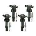 thumbnail image 1 of Ignition Coil Set with Spark Plugs 4 - Compatible with 2012 - 2019 Kia Rio 1.6L 4-Cylinder 2013 2014 2015 2016 2017 2018, 1 of 2