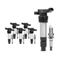 thumbnail image 1 of Ignition Coil Set with Spark Plugs 6 - Compatible with 2007 - 2011 Volvo XC90 3.2L 6-Cylinder 2008 2009 2010, 1 of 2