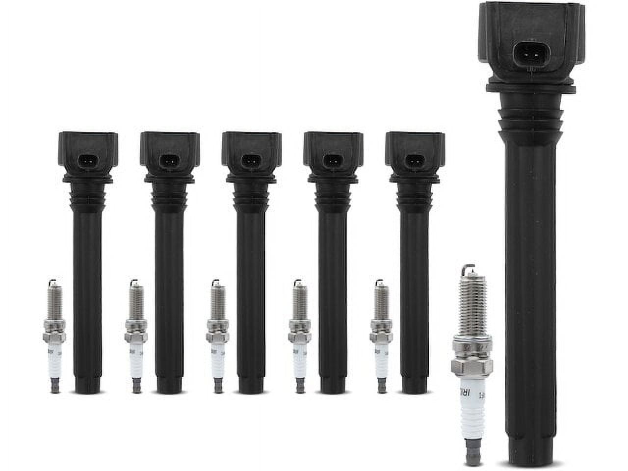 Ignition Coil Set with Spark Plugs 6 - Compatible with 2013 - 2018 Ram 1500 3.6L V6 - Autopart Premium