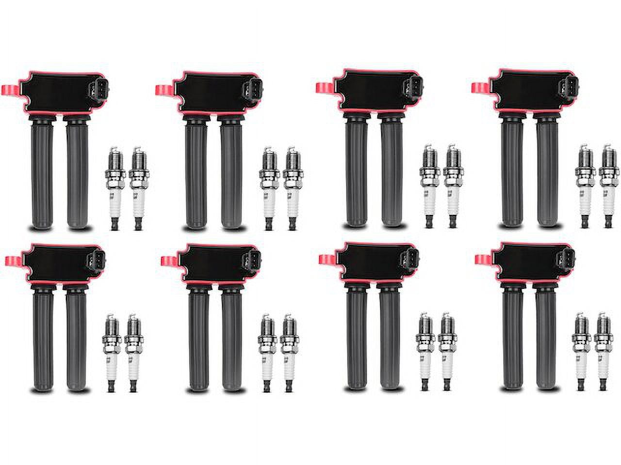 Ignition Coil Set with Spark Plugs 8 - Compatible with 2011 - 2019 Ram 1500 5.7L V8 - Autopart Premium