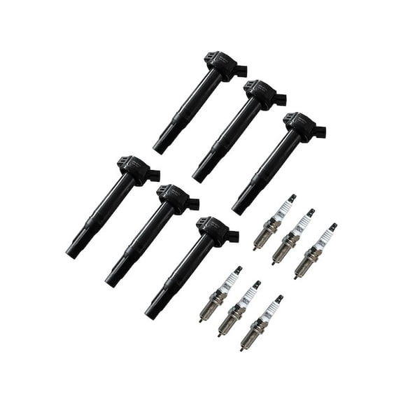 Ignition Coil Set with Spark Plugs - Compatible with 2010 - 2014, 2016 - 2019 Lotus Evora - Replacement