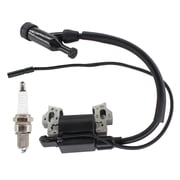 Ignition Coil Spark Plug For 173cc 212cc Harbor Freight Engine Predator Clones 196cc-212cc Go Kart Gas Generator