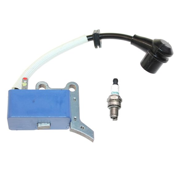 Ignition Coil & Spark Plug Kit, Compatible with Echo BRD-2620 HCA-2620 PAS-2620, Replaces A411001710