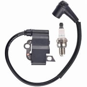 Ignition Coil & Spark Plug Replacement for Stihl Brushcutters & Clearing Saws Fits SP400 / SP450 / FS400 / FS450 / FS480 / FR450 / FR480 Coil 41284001306 Reliable Start & Smooth Engine