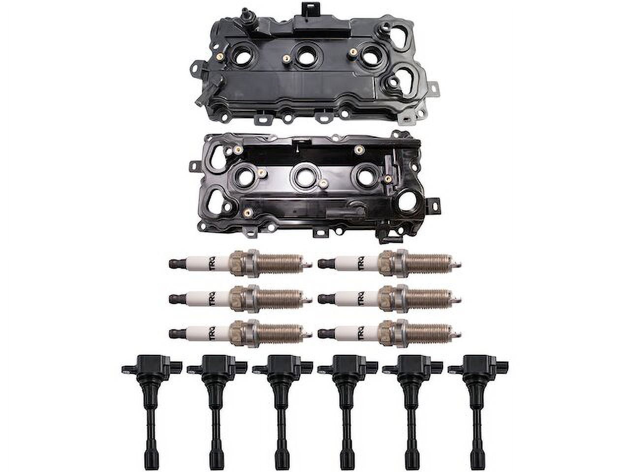 Ignition Coil Spark Plug Valve Cover Kit 14 Piece Compatible with