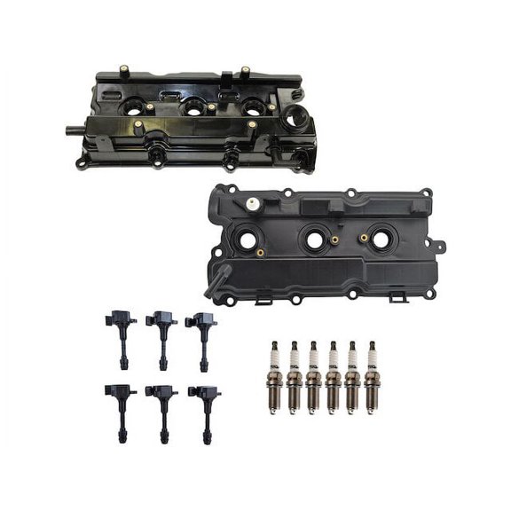 Ignition Coil Spark Plug Valve Cover Kit - Compatible with 2002 - 2004 INFINITI I35 2003