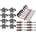 thumbnail image 1 of Ignition Coil Spark Plug and Wire Set 17 Piece - Compatible with 2000 - 2006 Chevy Tahoe 2001 2002 2003 2004 2005, 1 of 2
