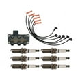 thumbnail image 1 of Ignition Coil Spark Plug and Wire Set 8 Piece - Compatible with 2001 - 2003 Ford Explorer Sport 2002, 1 of 2