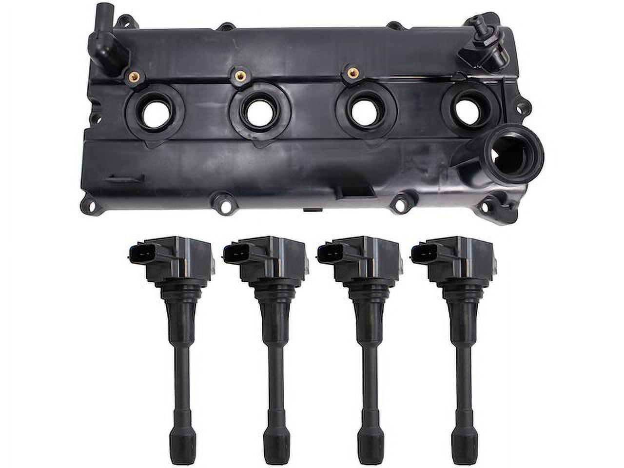 Ignition Coil and Valve Cover Kit 5 Piece Compatible with 2005 2019