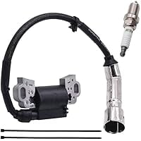 Ignition Coil With Spark Plug Replacement For CC800 7T8HW 7T84JH 32cc CC30H, Replaces 994-00136A, Stable Spark Output, Aftermarket Replacement