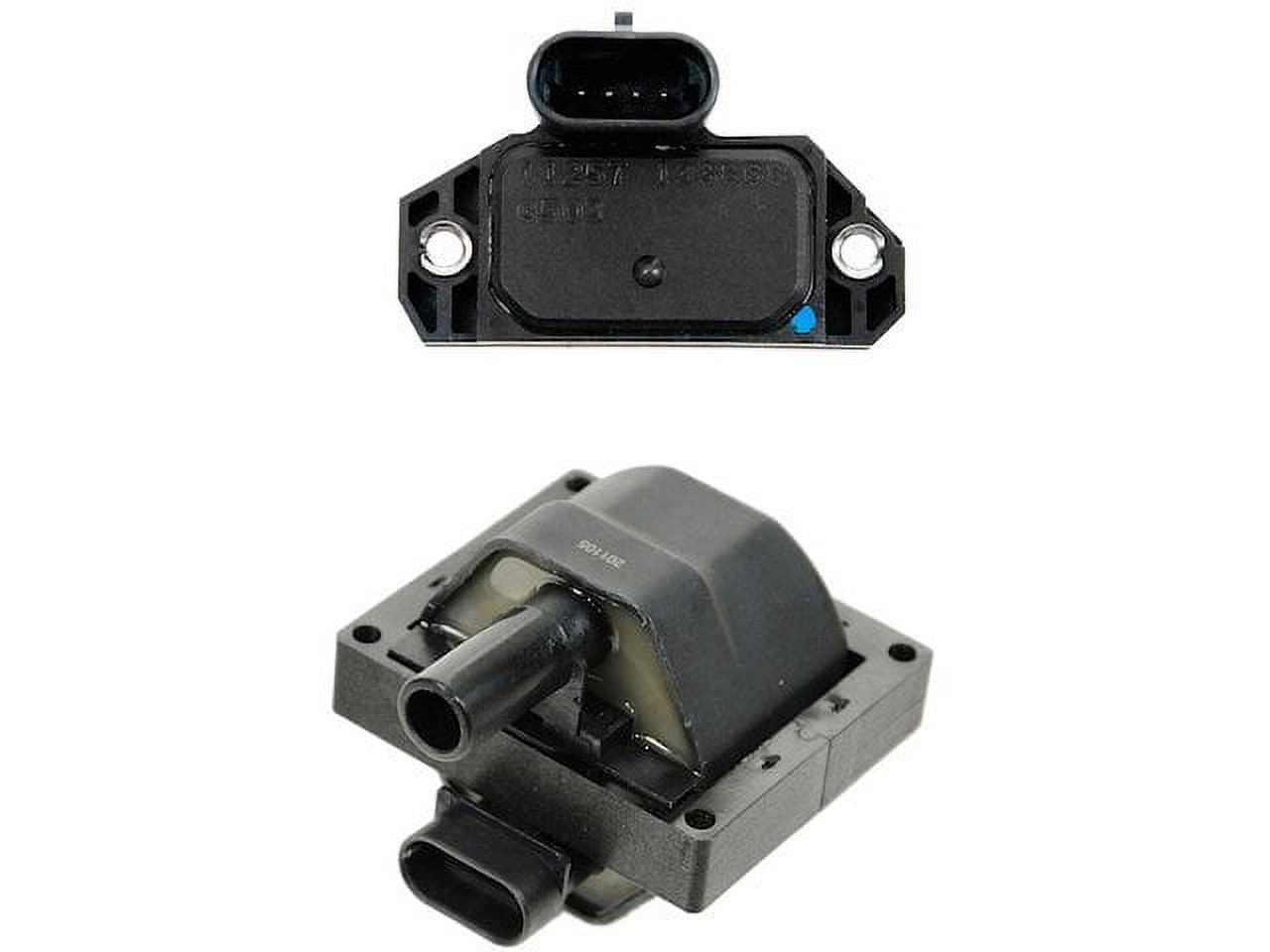 Ignition Coil and Control Module Kit 2 Piece Compatible with 1996