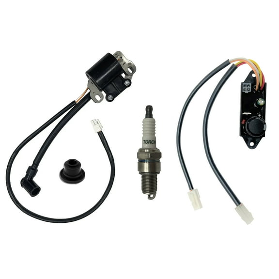 Ignition Coil and Ignition Control Module & Spark Plug For Predator 3500 Watt Super Quiet Inverter Generator 56720 63584 59137