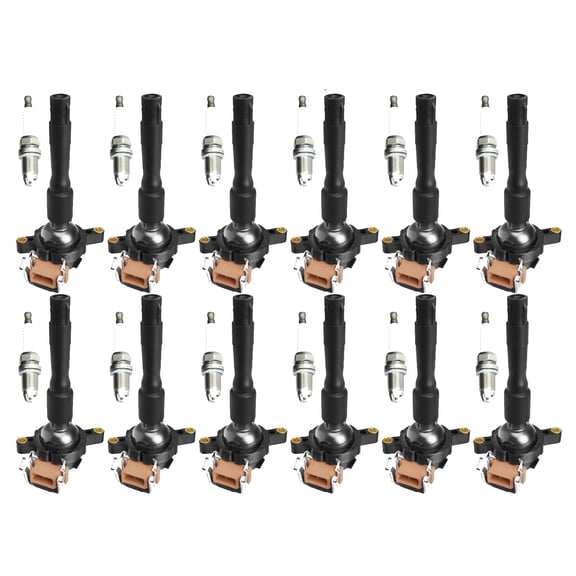 Ignition Coil and Iridium Spark Plug Compatible with '99 BMW 328i 2.8L l6 Replacement for UF300 Fits select: 1999 BMW 328 IC, 1997-1998 BMW M3