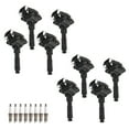 thumbnail image 1 of Ignition Coil and Platinum Spark Plug Compatible with Audi A4 A8 Volkswagen Golf Passat UF290, 1 of 3