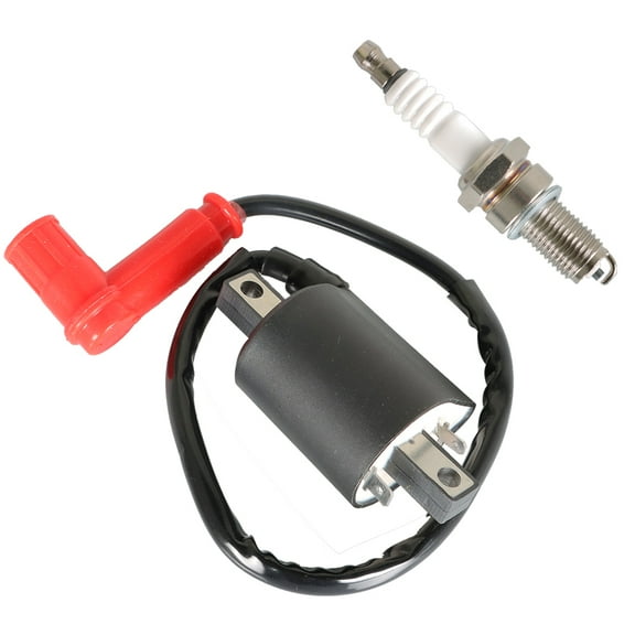 Ignition Coil and Spark Plug For Yamaha Gas Golf Cart G2 G5 G8 G9 G11 G14