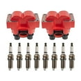 thumbnail image 1 of Ignition Coil and Spark Plug Kit 10 Piece - Compatible with 1997 - 1999 Ford E-150 Econoline Club Wagon 4.6L V8 1998, 1 of 2