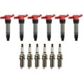 thumbnail image 1 of Ignition Coil and Spark Plug Kit 12 Piece - Compatible with 2007 - 2014 Volvo XC90 3.2L 6-Cylinder 2008 2009 2010 2011 2012 2013, 1 of 2