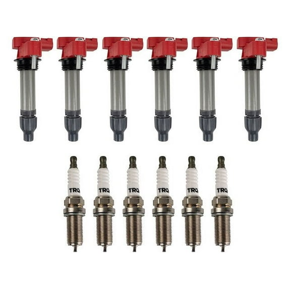 Ignition Coil and Spark Plug Kit 12 Piece - Compatible with 2008, 2010 - 2019 Buick Enclave 2011 2012 2013 2014 2015 2016 2017 2018