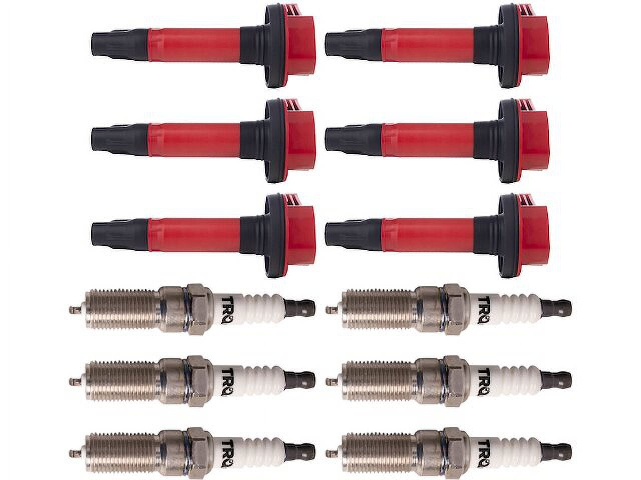 Ignition Coil and Spark Plug Kit 12 Piece - Compatible with 2011 - 2016 Ford F-150 2012 2013 2014 2015